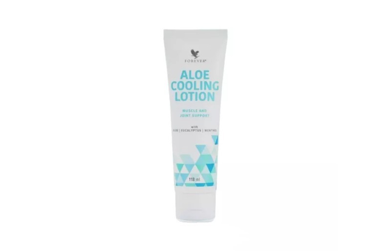 aloe cooling lotion onmisbaar-sporttas