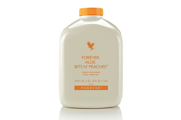 Forever Aloë Vera Bits 'N Peaches | Fitlifestyle Angelique